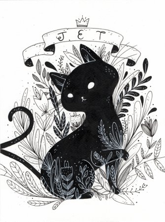 Черные рисунки