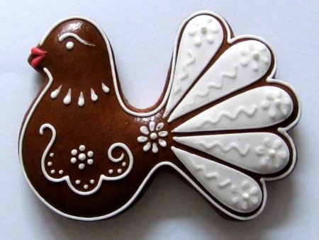 Имбирные пряники птички