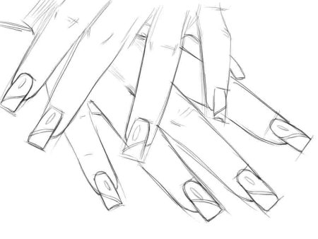 Ногти раскраска