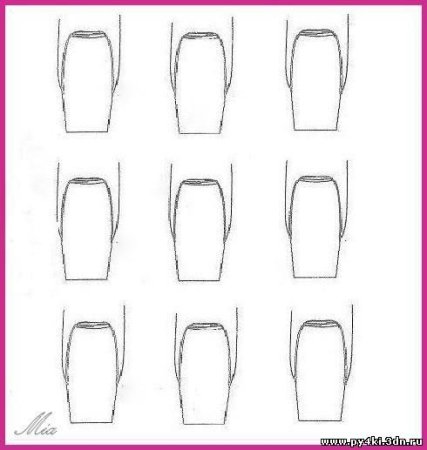 Ногти раскраска