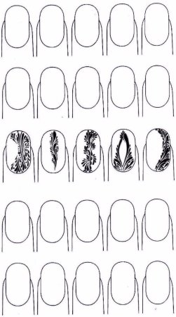Ногти для раскрашивания