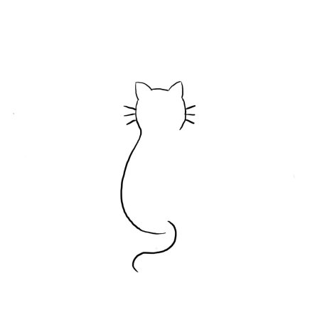 Котик эскиз