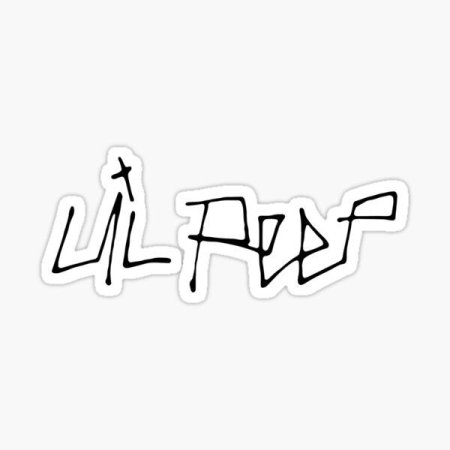Lil Peep тату роза