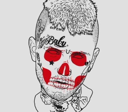 Lil Peep эскизы
