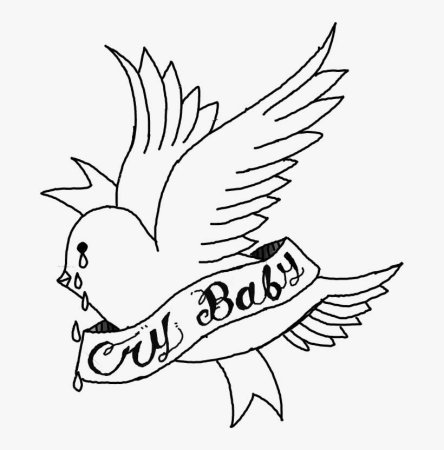 Lil Peep эскизы