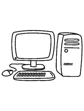 Компьютер для разукрашивания