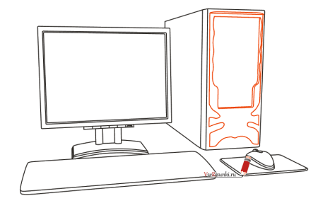 Компьютер рисунок