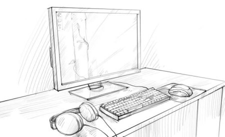 Раскраска компьютер