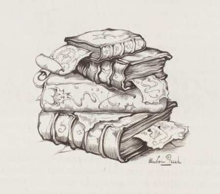 Зарисовка книги