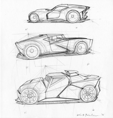 Зарисовки машин