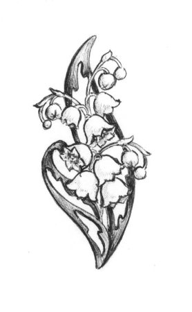 Зарисовки для брошек