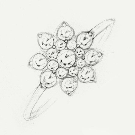 Скетч украшения