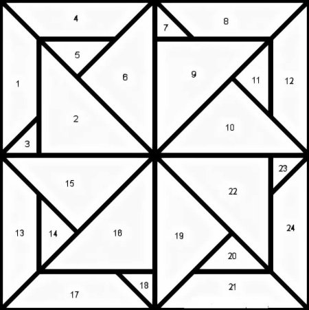 Лоскутное шитьё схемы