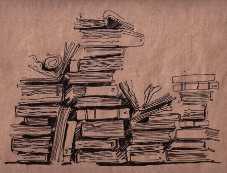Книжные скетчи