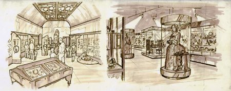 Эскиз выставки