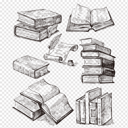 Зарисовка книги