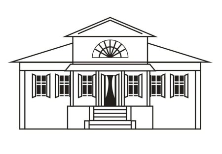 Эскиз усадьбы