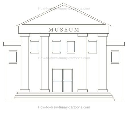 Нарисовать музей