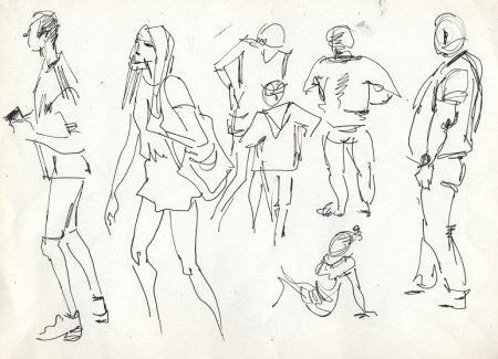 Наброски людей