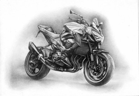 Мотоцикл эскиз