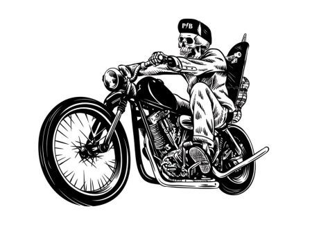 Мотоцикл скетч