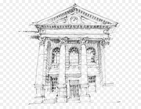 Классический стиль в архитектуре рисунок