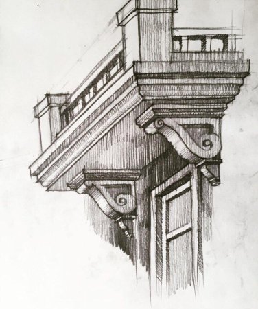 Расписные фасады домов