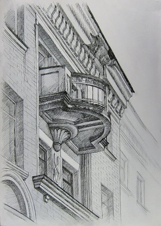 Фасад черчение