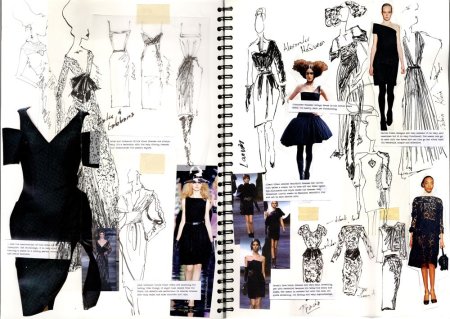 Фешион скетчбук