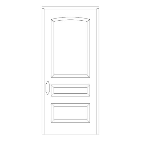 Эскиз двери