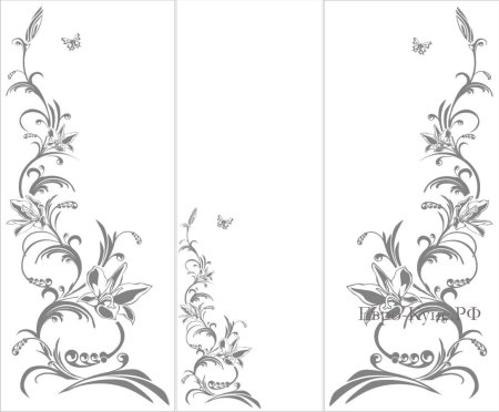 Трафаретные узоры на мебели