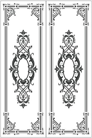 Орнамент на шкаф