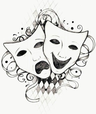 Афиша рисунок карандашом