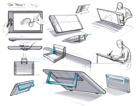 Скетчи на планшете