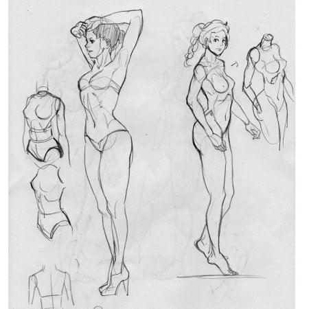 Зарисовки тела