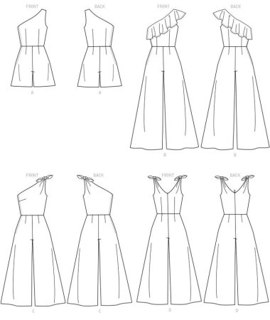 Технический эскиз платья