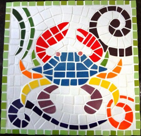 Узоры из мозаики