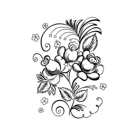 Узоры для росписи по дереву