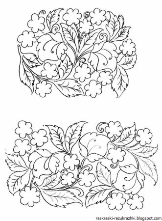 Эскизы цветов для вышивки