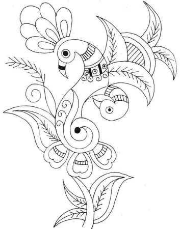 Орнаменты. Раскраска