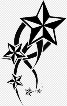 Татуировка звезда эскиз