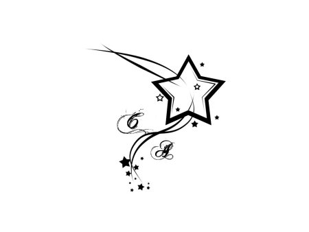 Тату звездочки эскизы