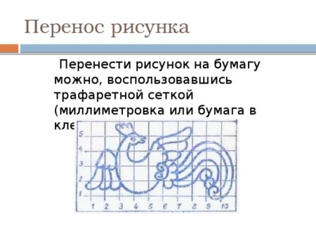 Сетка для переноса рисунка