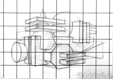 Сетка для переноса рисунка