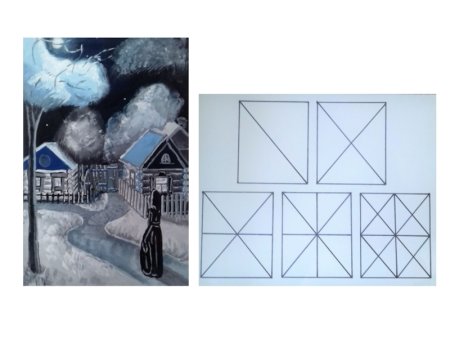 Перенос формата композиции с эскиза