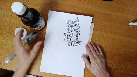 Перенос рисунка на дерево