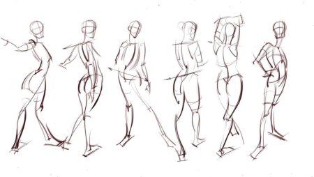 Референсы для рисования людей