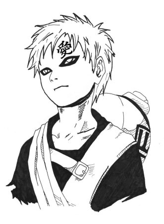 Эскизы тату аниме Наруто