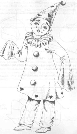 Эскиз театрального костюма