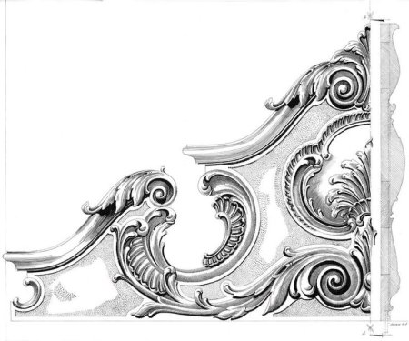 Акант орнамент Барокко
